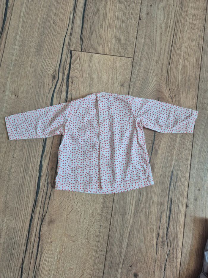 Lot bas et blouse fille 3 mois 1 pantalon et short et 1 blouse - photo numéro 11