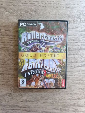 Rollercoaster tycoon 3 gold édition 