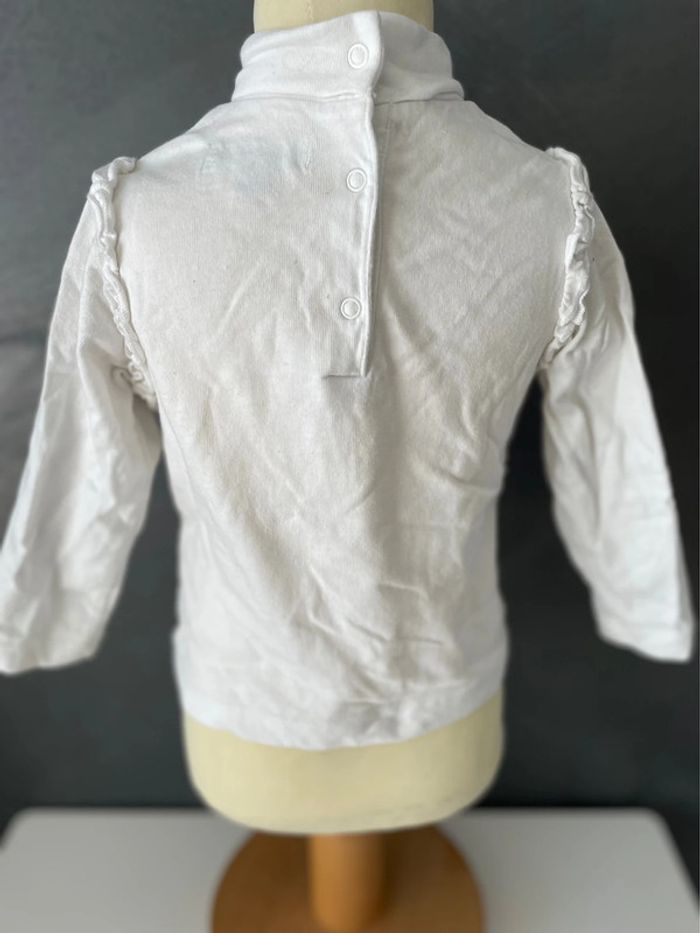 Sweat-shirt col roulé bébé - photo numéro 2