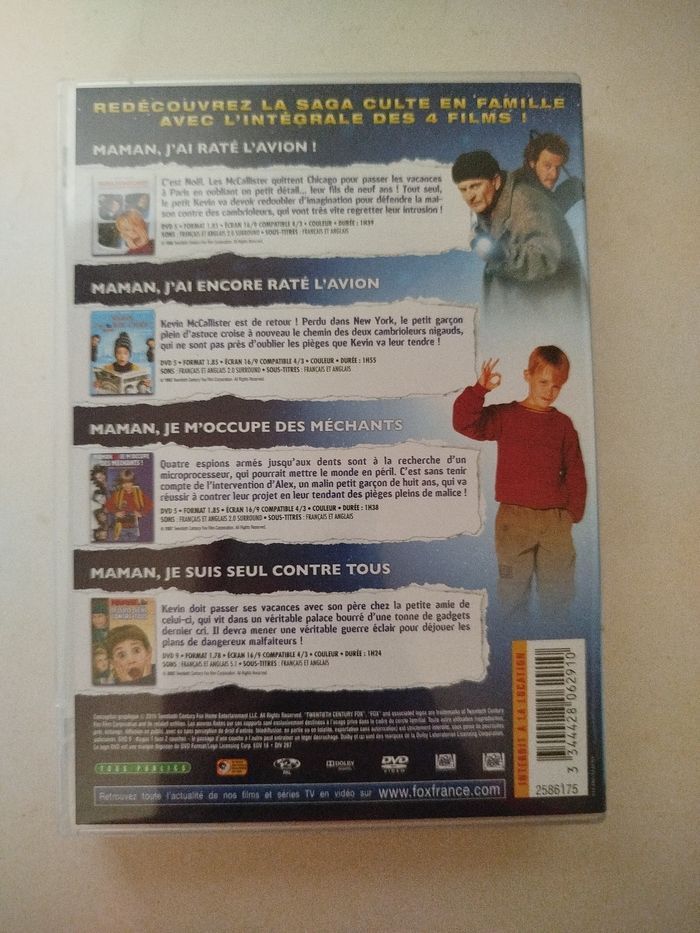 Maman j'ai raté l'avion - L'intégrale des 4 films - Coffret DVD - photo numéro 4