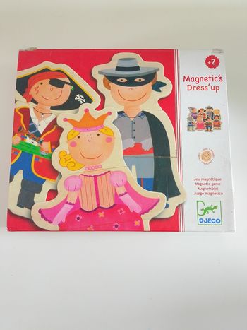 Magnetic's dress'up jeu magnétique Djeco complet