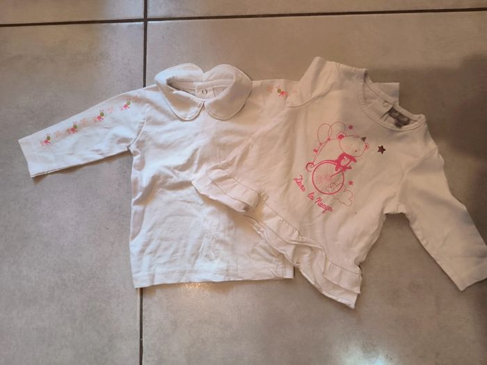 Lot tee-shirt manches longues