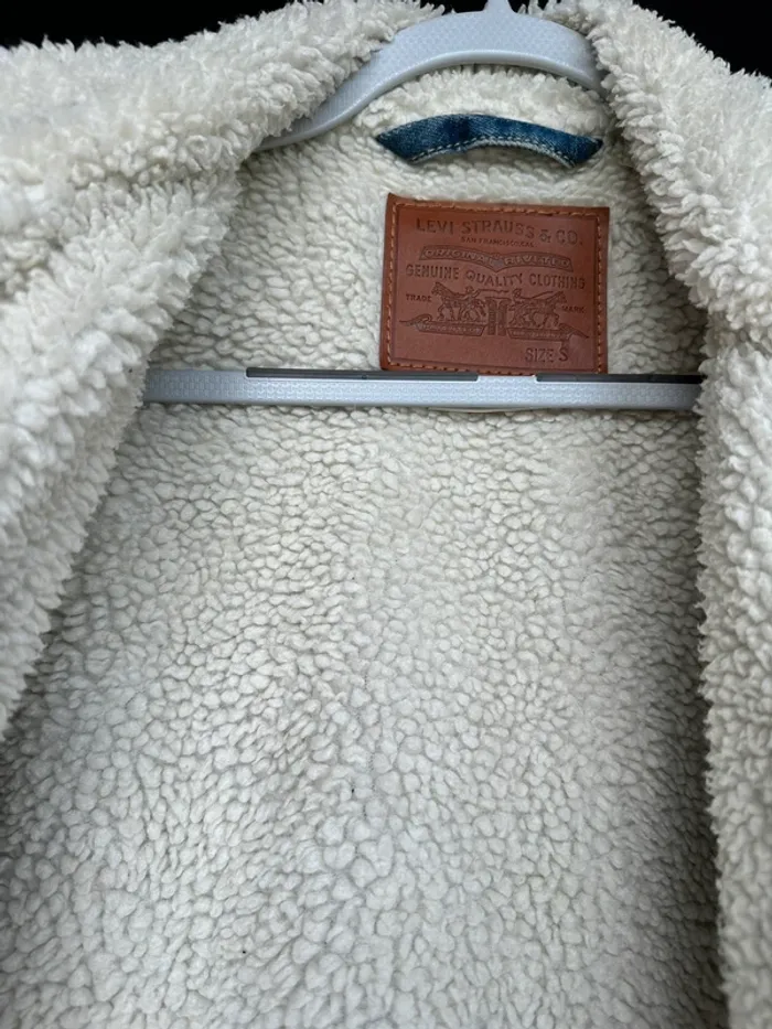 Veste en jeans doublé Lévis - photo numéro 6