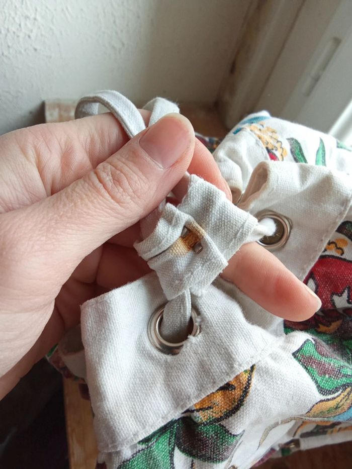 Sac a dos fourre-tout imprimé 🔄 - photo numéro 2