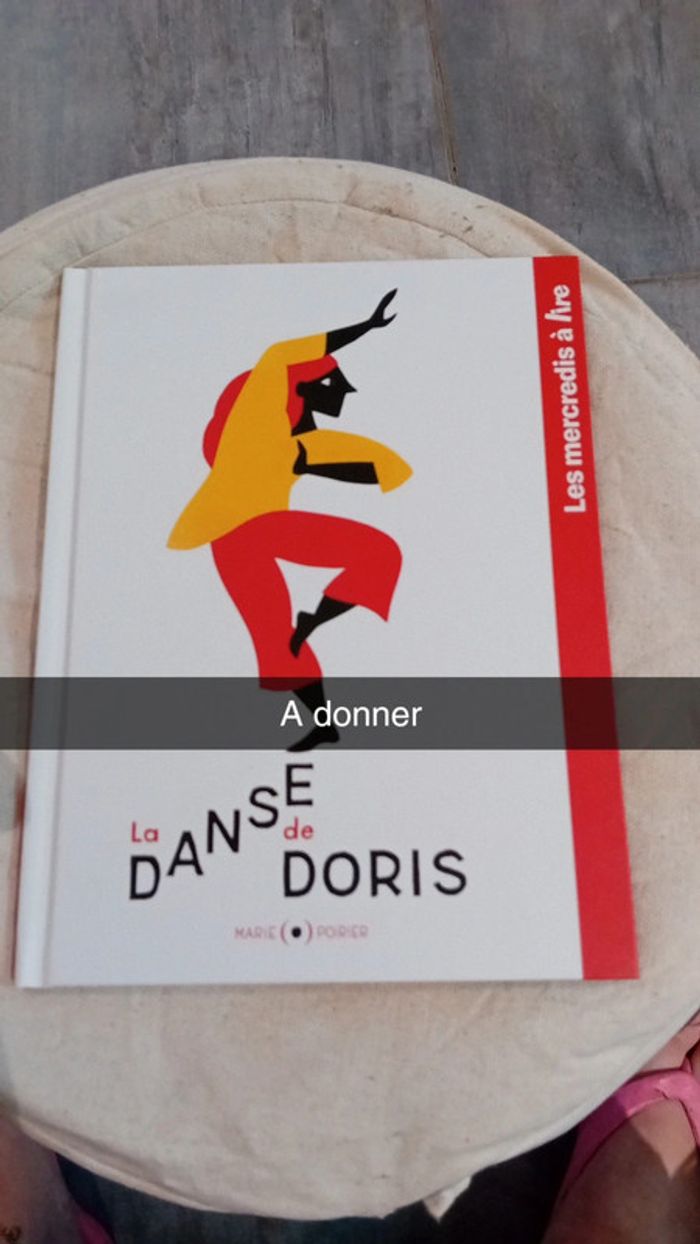 Livre la danse de doris à donner