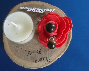 boucle d oreille perle œil de tigre marron 10mm neuf