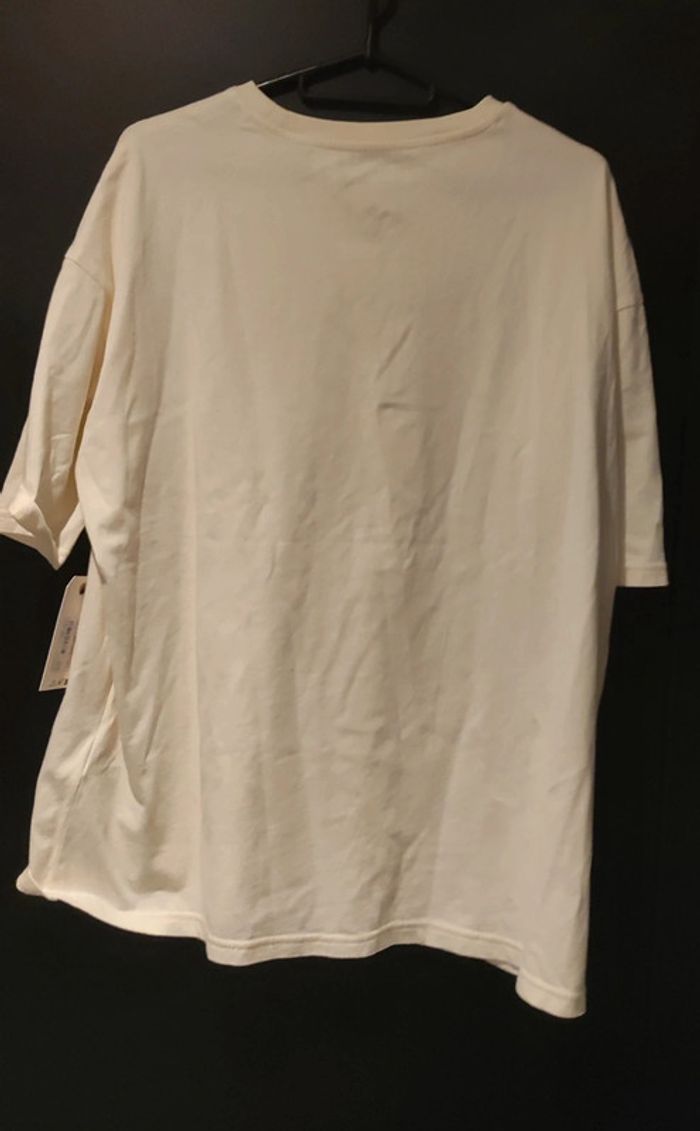 Tee-shirt crème motifs fleuri Billabong - photo numéro 3
