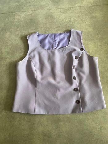 Gilet de costume coloré - Violet