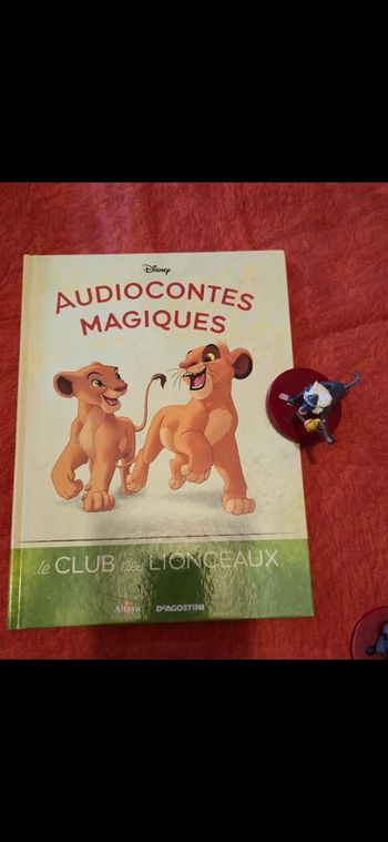 Livre et figurine103 audiocontes magiques Disney altaya audio conte compte comte magic