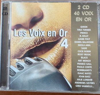CD compilation, 1997, Les voix en or 4