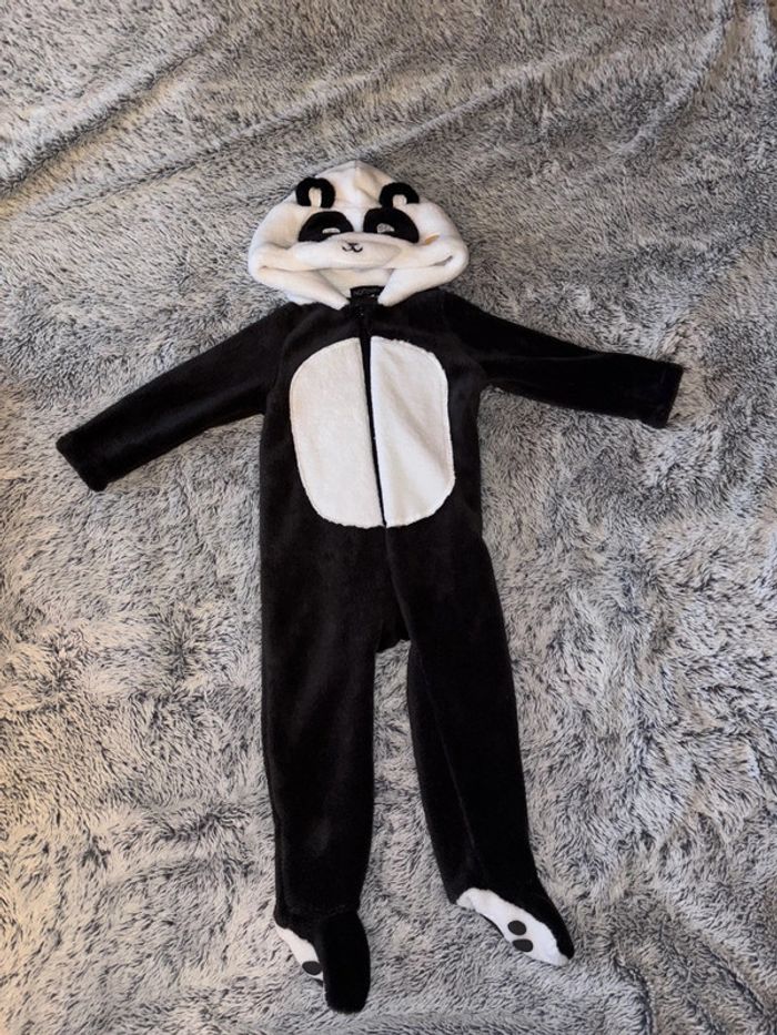 Combinaison panda bébé