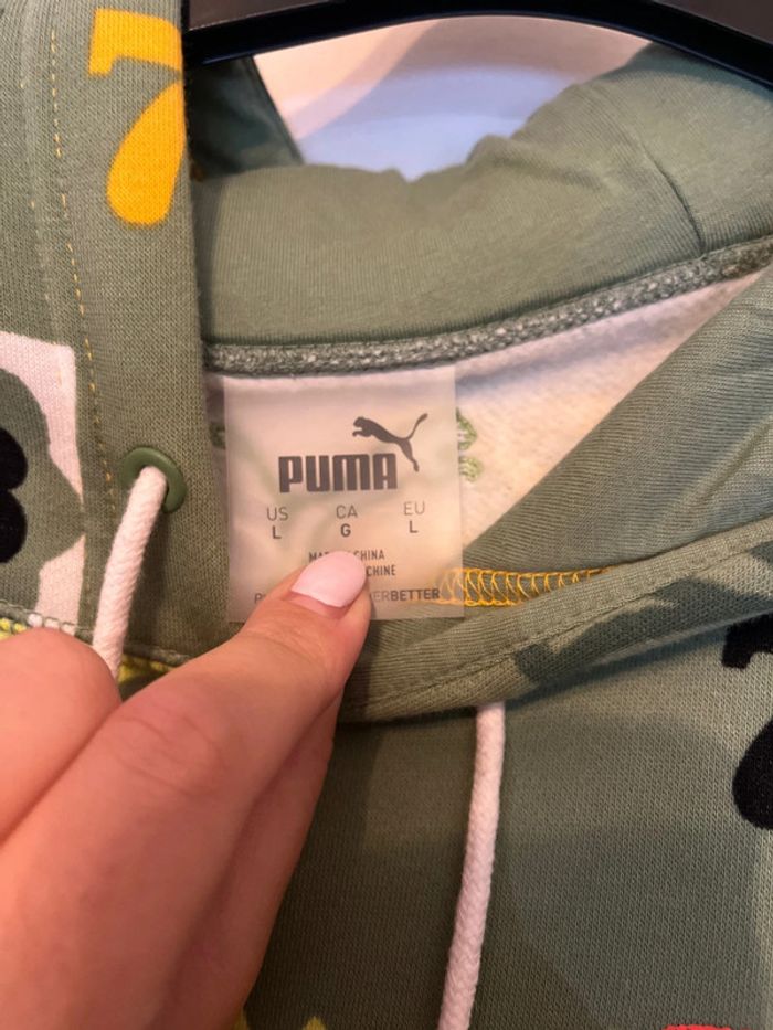 Ensemble de jogging vert à motifs 73 et trefles - photo numéro 4