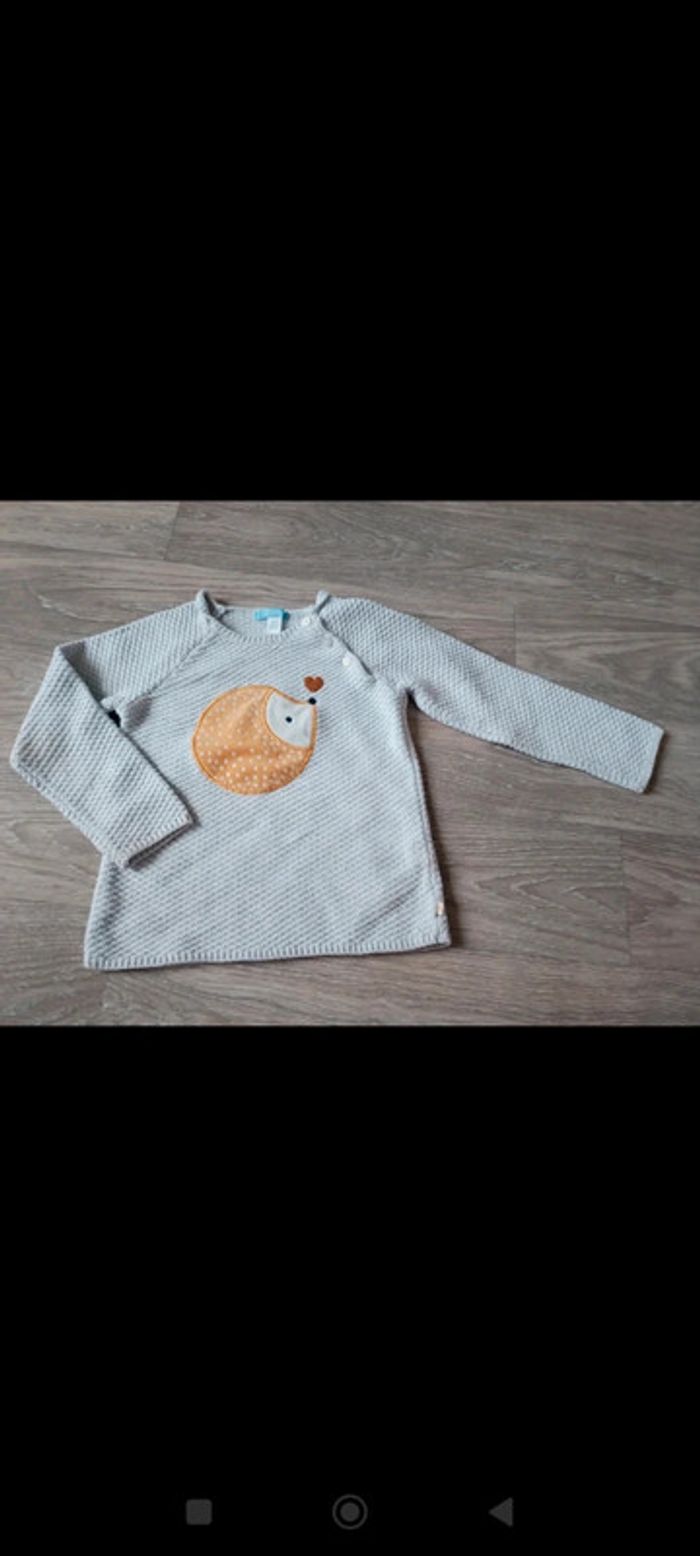 Pull chaud obaibi 3 ans