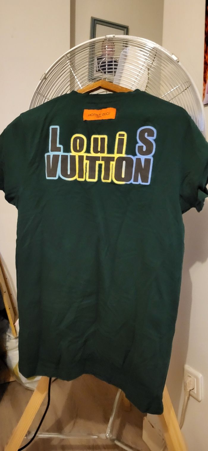 T shirt homme vert - photo numéro 4