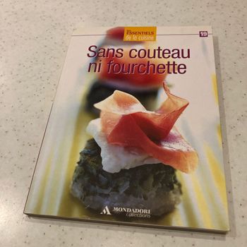Livre de recettes sans couteau ni fourchette