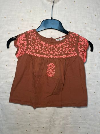 Blouse terracotta - Bonpoint - 6 ans