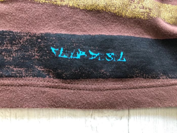 AN49:Haut marron « fleur de sel » T44 - photo numéro 4