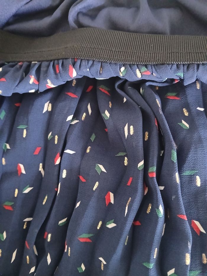 Jupe longue plissée millénium taille M - photo numéro 4