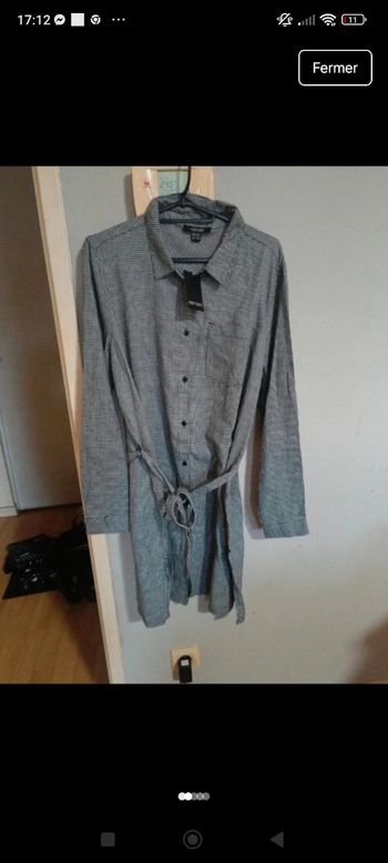 Magnifique robe chemise 