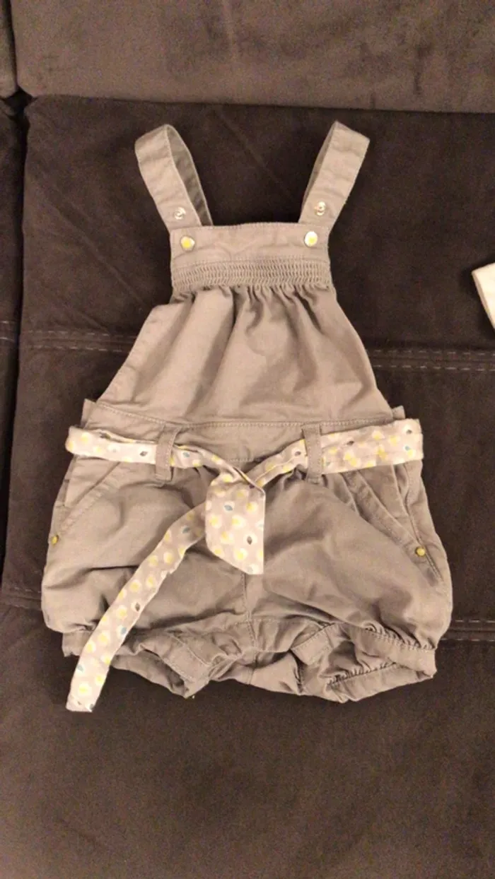 Salopette short