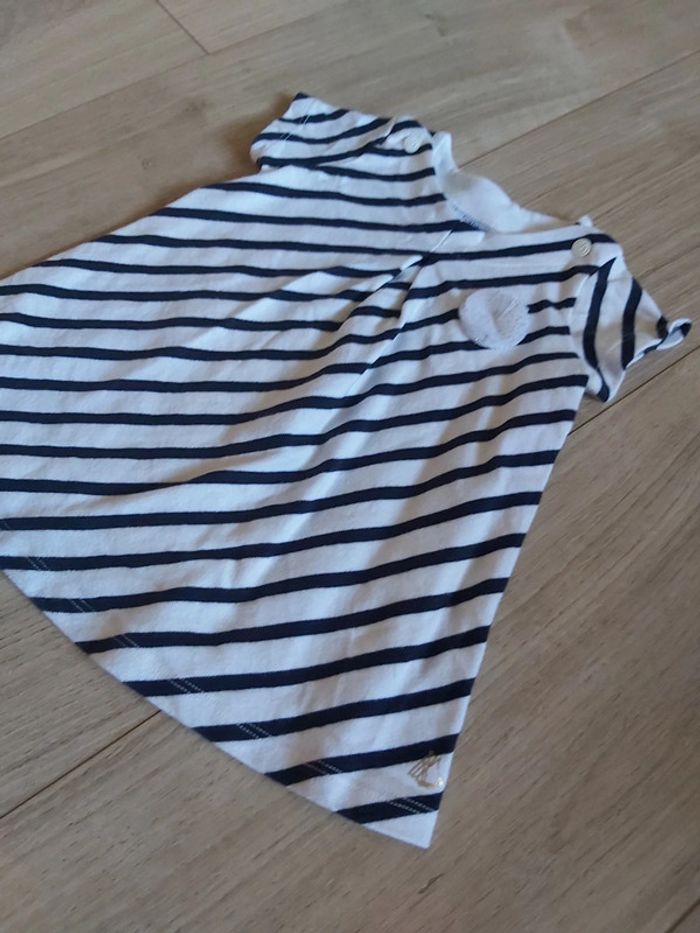 Robe rayée Petit Bateau 6 mois Neuve (78) - photo numéro 2