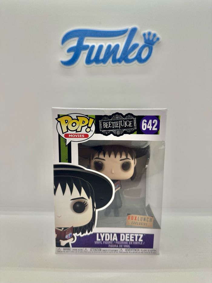 Funko Pop Beetlejuice Lydia Deetz 642 BoxLunch Exclusive 🇺🇸