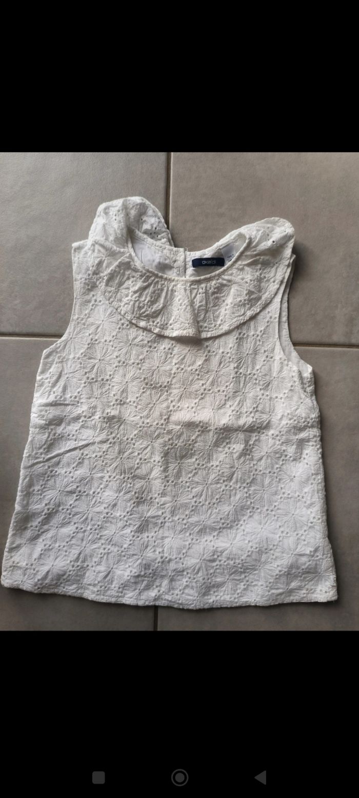 Haut manches courtes fille 10 ans Okaïdi - photo numéro 2