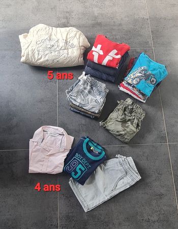 Lot garçon 4/5 ans