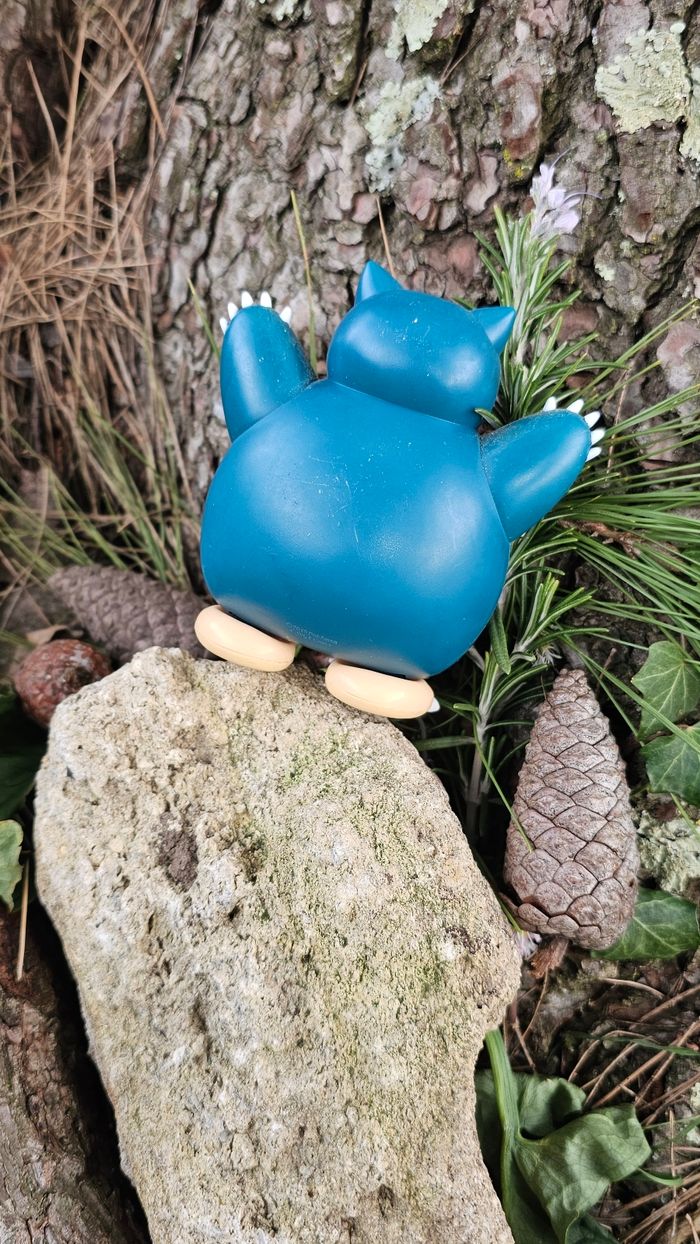 Super figurine Pokemon nintendo tomy ronflex ventre mou - photo numéro 3