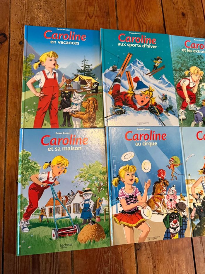 Série jaune - Lot de 6 histoires Caroline livres bd albums Pierre Probst Hachette - photo numéro 3