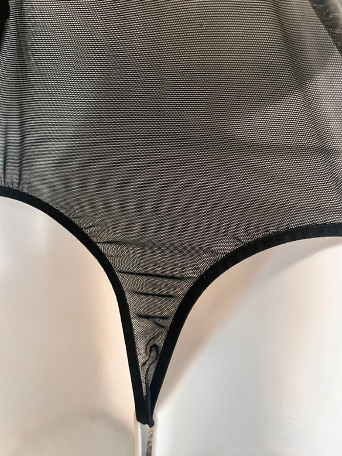 Body noir dentelle taille s - photo numéro 3