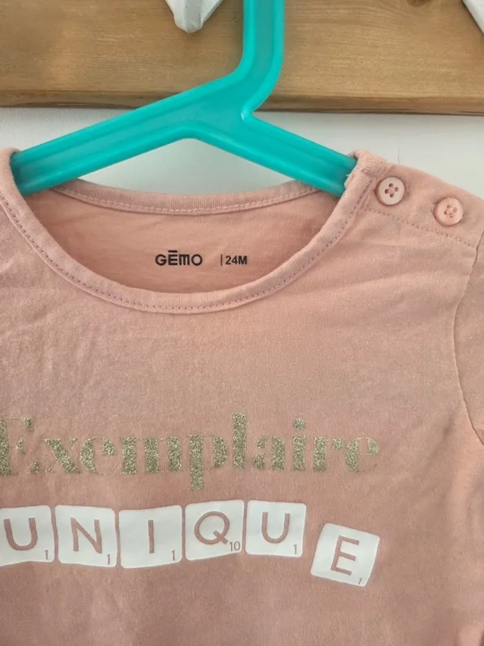Tee-shirt 24m unique - photo numéro 3
