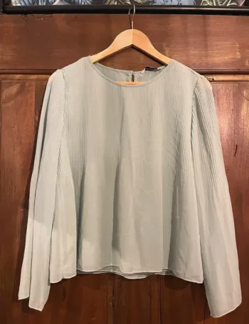 Chemisier plissé Stradivarius - Taille M