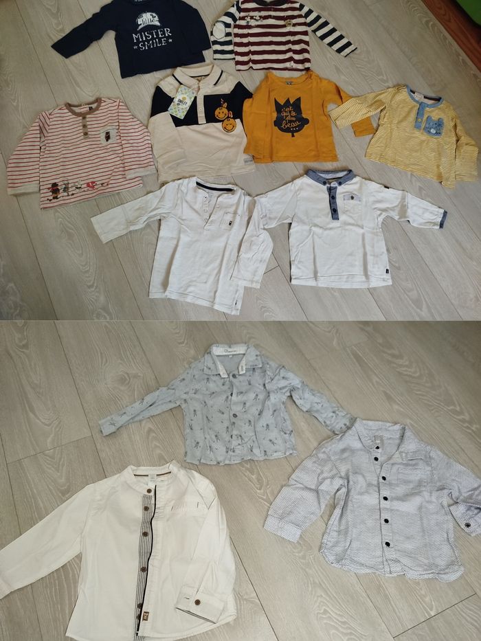 Lot n°2 vêtements hiver garçon 18 mois - 46 pièces - photo numéro 2