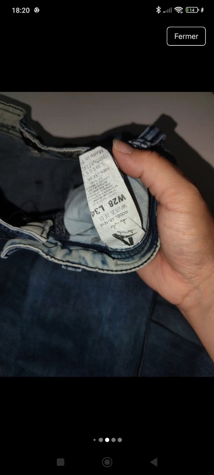 Jean homme ado 34 - photo numéro 4