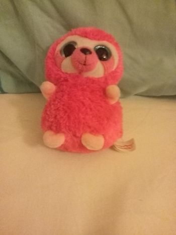 Hérisson en peluche rose