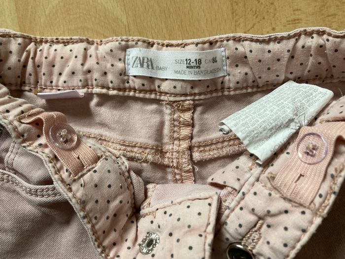 jeans avec bandes à paillettes  fille 12/18 mois - photo numéro 6