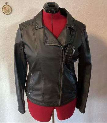Blouson simili zippé 40/42