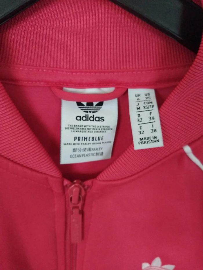 Veste adidas femme rose taille xs - photo numéro 3