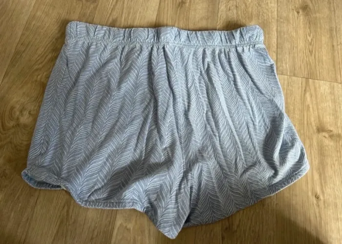 Tcm short bleu en coton, nuit pyjama femme, taille 42/44 - photo numéro 2