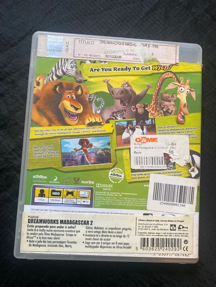 Madagascar 2 escape Africa ps3 - photo numéro 2