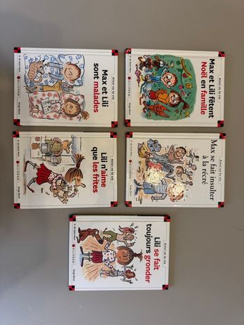 Lot 5 livres Max et Lili - parfait etat