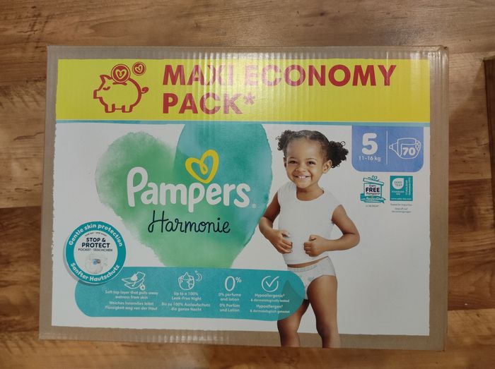 Couche Pampers harmonie taille 5 neuf