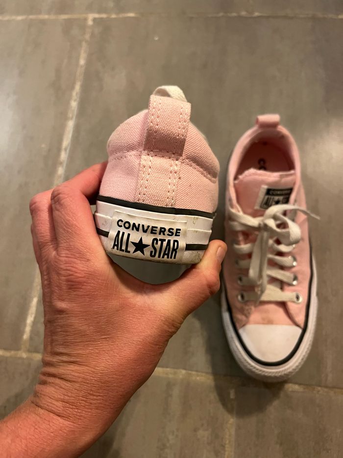 Converse rose pale - photo numéro 2