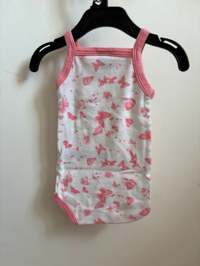 Lot 3 bodies bretelles Petit Bateau 3 mois - photo numéro 15