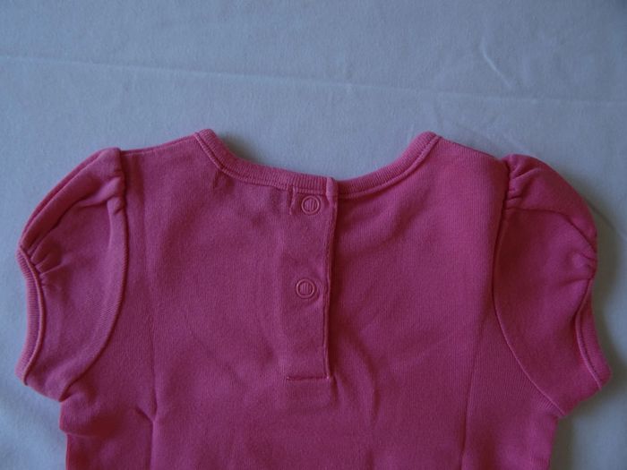 tee-shirt rose uni 6mois - photo numéro 4