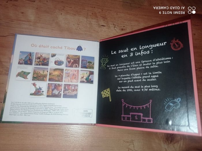 Livre album enfant Mac Do, Le saut en longueur, Hachette Jeunesse - photo numéro 3