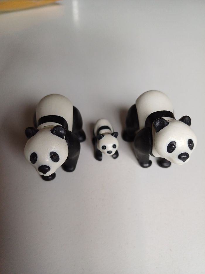 Lot famille panda playmobil