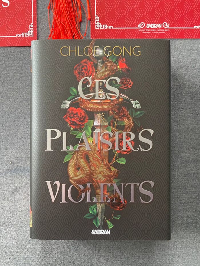 Ces plaisirs violents  relié collector - Sabran - photo numéro 3