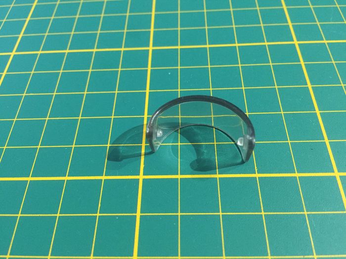 Visière casque 30098940 pièce détachée Playmobil 4822 Voiture de pompier #A61 - photo numéro 2